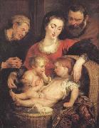 Holy Family with St.Elizabeth
